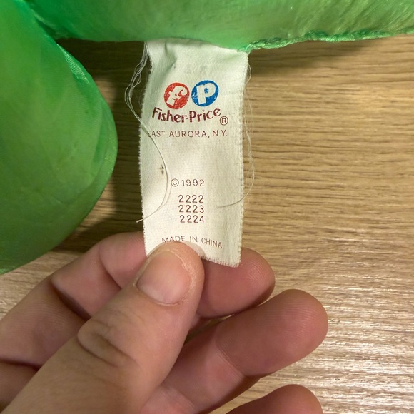 Fisher-Price Green and Yellow Dinosaur Plush Set - Picture 5 of 8